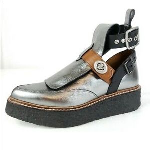 NIB Coach Boot: Cut Out Creeper